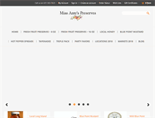 Tablet Screenshot of missamy.com